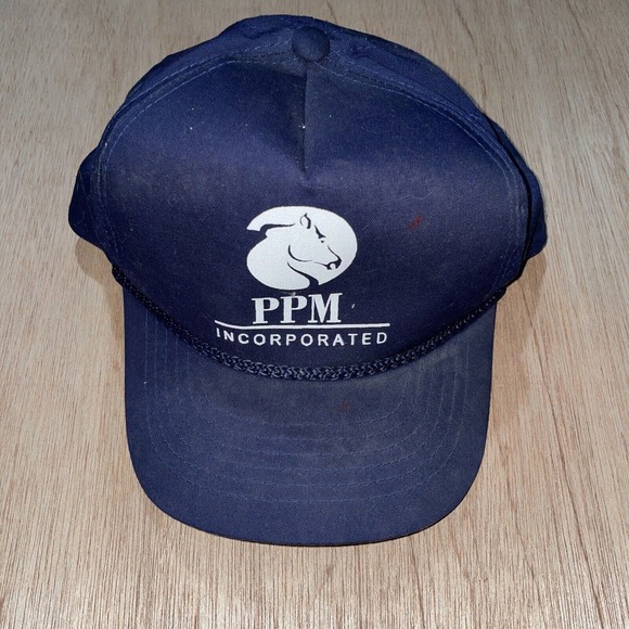 Vintage PPM Incorporated SnapBack Trucker Hat Cap - Picture 1 of 3